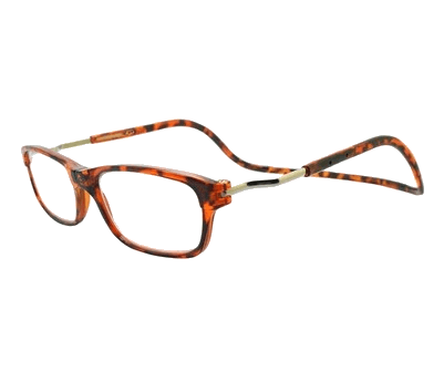 Klikleesbril Executive-schildpad